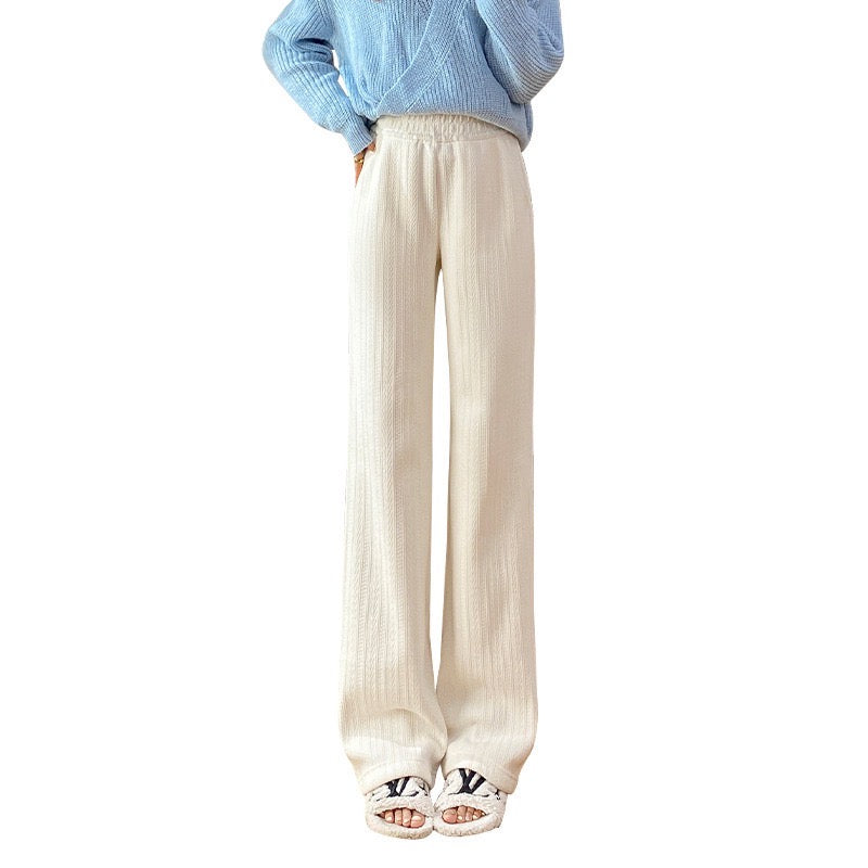 Fleece Wide Leg Pants
