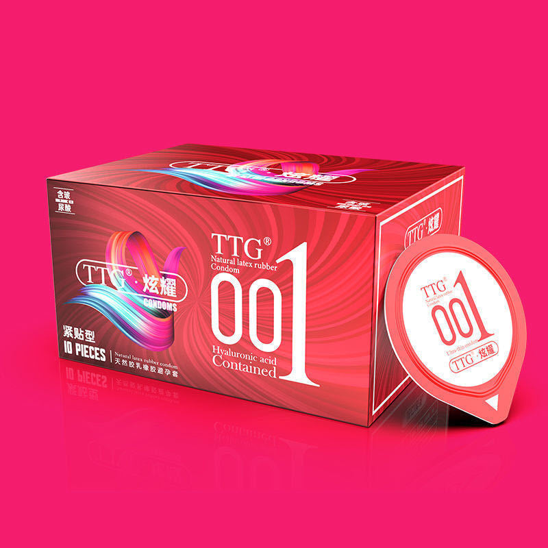 C30 超薄避孕套 炫耀緊貼型 激情颗粒(果冻装)