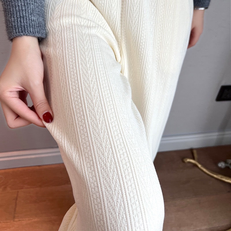 Fleece Wide Leg Pants