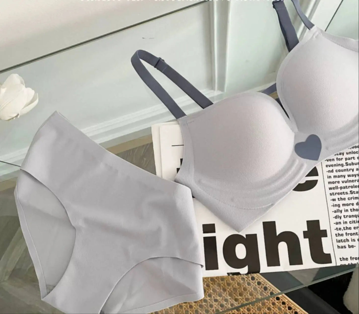 Super Comfortable Bra and Underwear Set