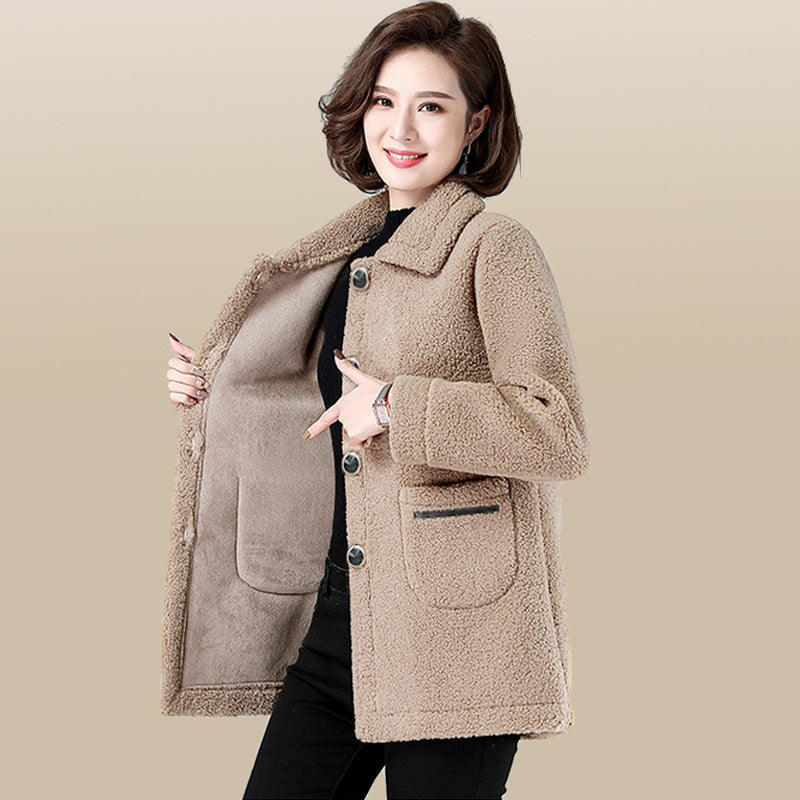 Warm Cashmere Coats Women's