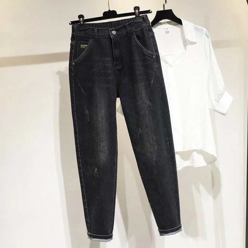 Jean Dark Gray & Blue