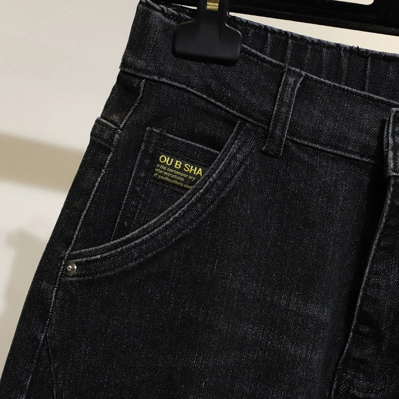 Jean Dark Gray & Blue