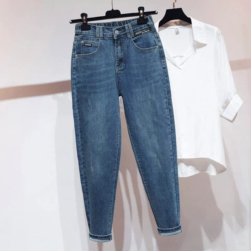 Jean Dark Gray & Blue