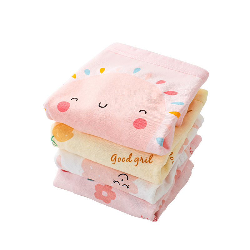 4 Piece Pack Kids Underwear Girls