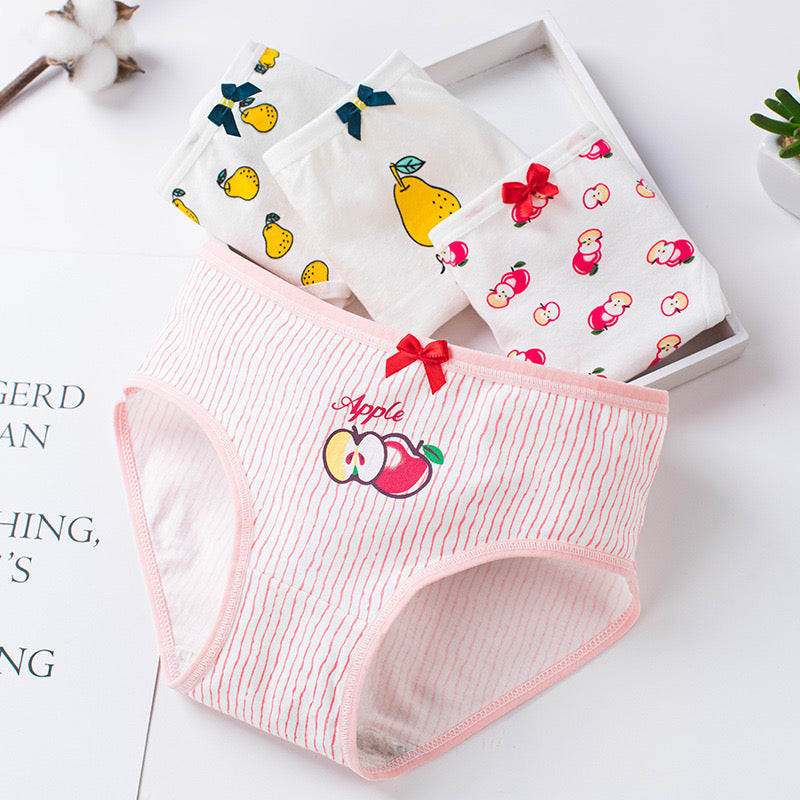 4 Piece Pack Kids Underwear Girls