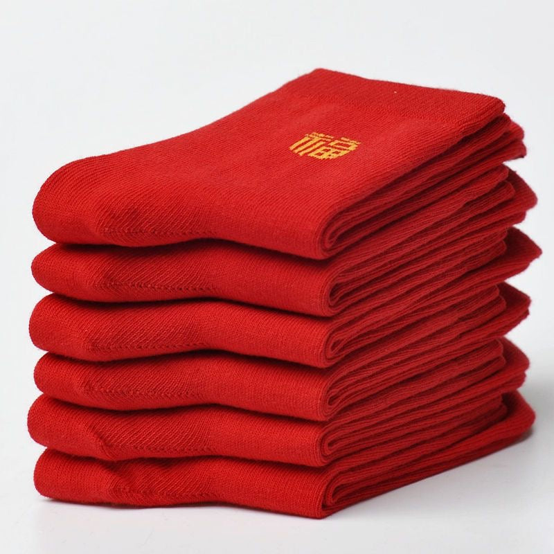 Red Socks for Good Luck - Wholesale Available