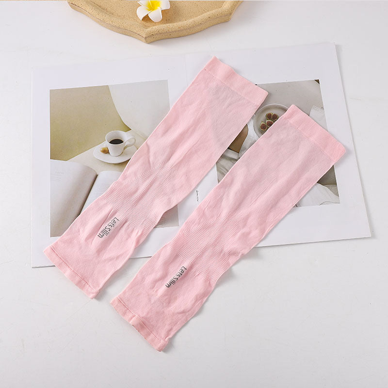 Summer Breathable UV Protection Sleeves Cover Ice Silk Cuff Running Fishing Sport Protective Arm