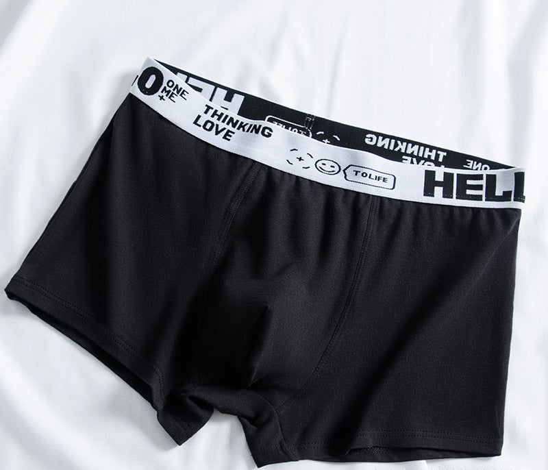 Men's Cotton Boxer Briefs Stretchy Underwear Wholesale