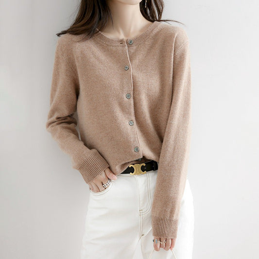 Women Cardigan Knit Sweater