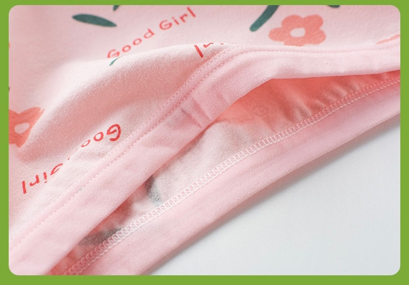 Bulk Underwear for Girls Kids Children Girls Underwear Cute Print Shorts  Pants Cotton Briefs 4t Girl (Green, 2-3 Years) : : Clothing, Shoes  & Accessories