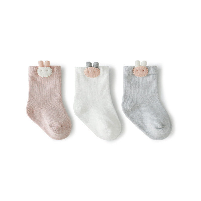 3-Piece Pack Kids Socks