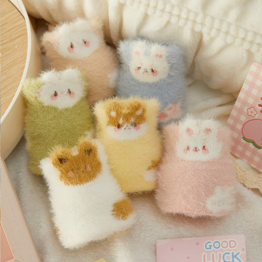 Cute Carton Fur Socks